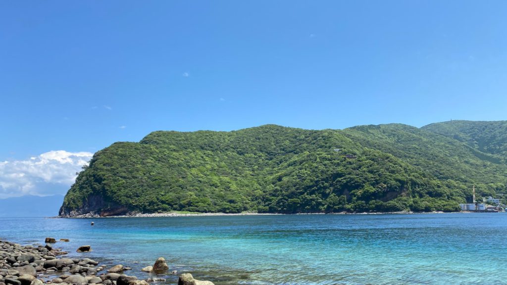 戸田の綺麗な海